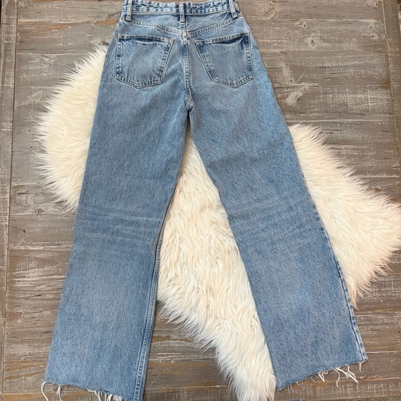 Zara High Rise Straight Leg Jeans - Picture 4 of 4